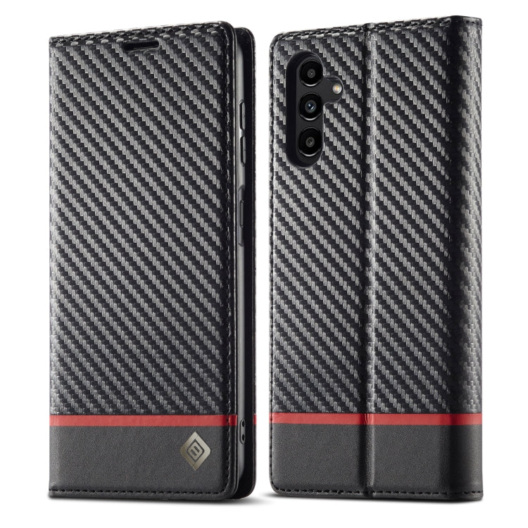 LC.IMEEKE Carbon Fiber Leather Phone Case