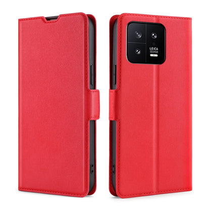 Ultra-thin Voltage Side Buckle Leather Phone Case