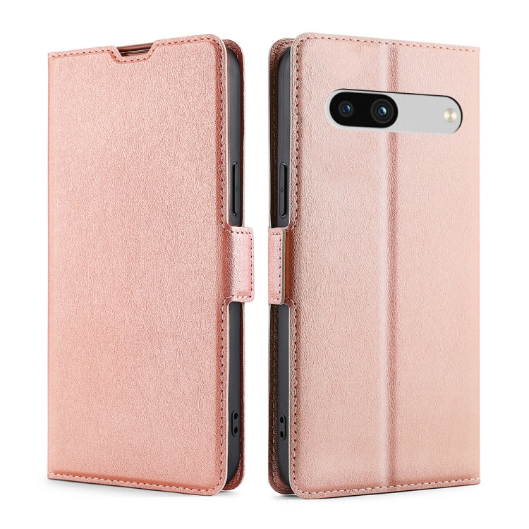 Ultra-thin Voltage Side Buckle Leather Phone Case