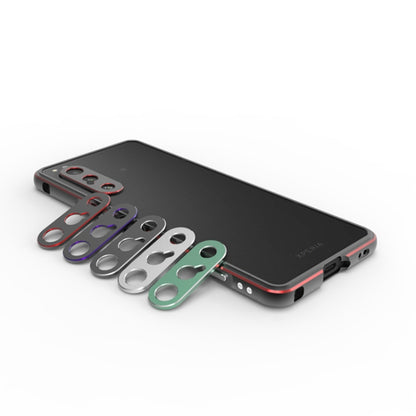 Aurora Series Lens Protector + Metal Frame Phone Case