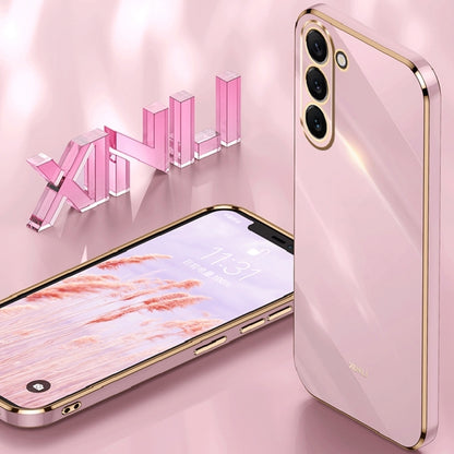 XINLI Straight Edge 6D Electroplate TPU Phone Case