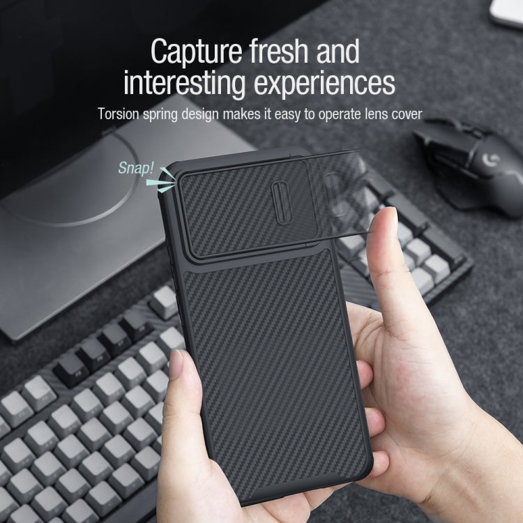 NILLKIN Synthetic Fiber Camshield Phone Case