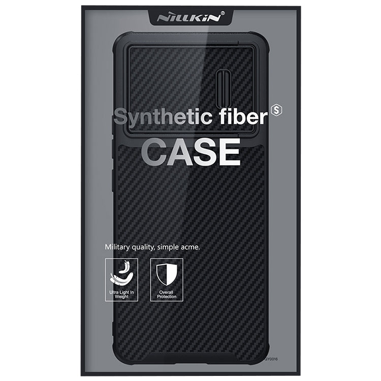 NILLKIN Synthetic Fiber Camshield Phone Case