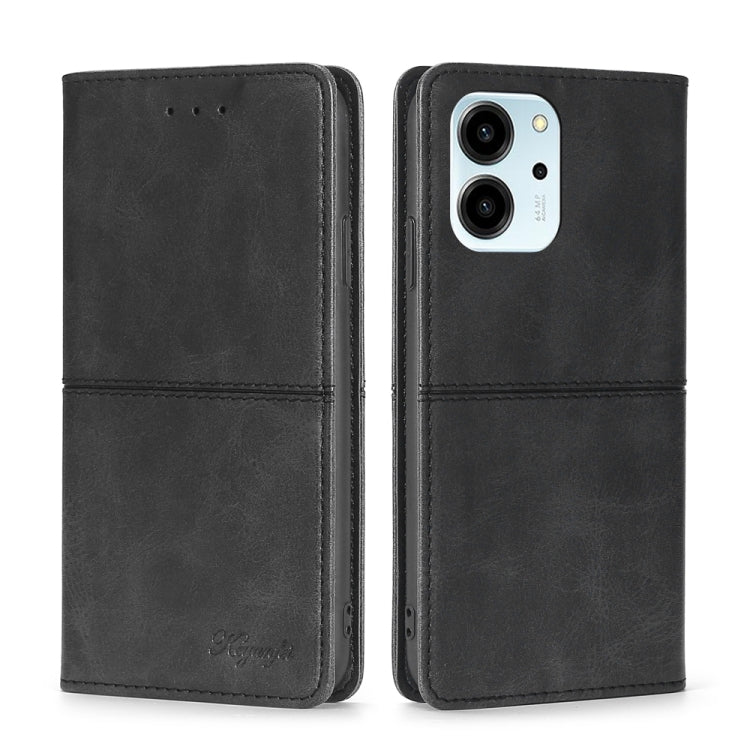 Cow Texture Magnetic Horizontal Flip Leather Phone Case