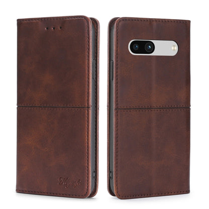 Cow Texture Magnetic Horizontal Flip Leather Phone Case