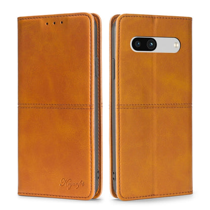 Cow Texture Magnetic Horizontal Flip Leather Phone Case