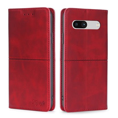 Cow Texture Magnetic Horizontal Flip Leather Phone Case