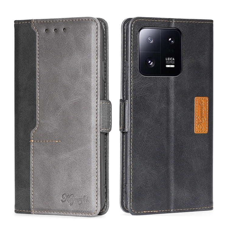 Contrast Color Side Buckle Leather Phone Case, For Xiaomi 13, For Xiaomi 13 Pro, For Honor 80 SE, For Google Pixel 7a