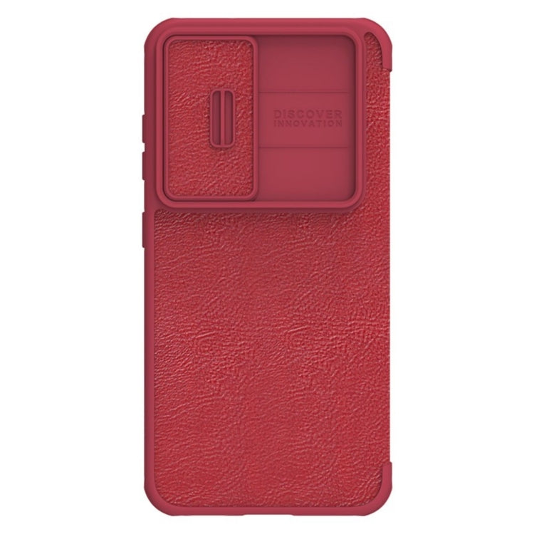 NILLKIN QIN Series Pro Sliding Camera Cover Design Leather Phone Case