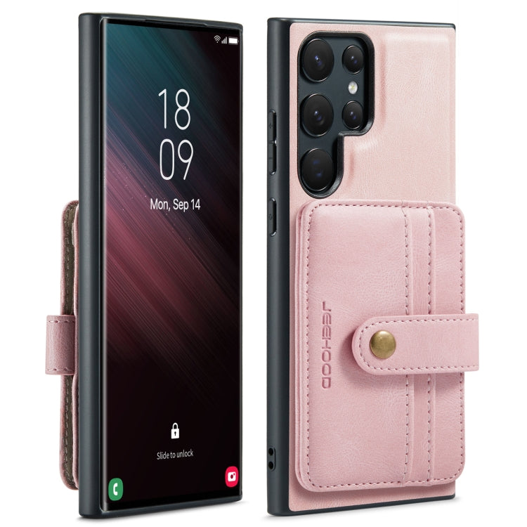 JEEHOOD RFID Blocking Anti-Theft Magnetic Phone Case, For Samsung Galaxy A53 5G, For Samsung Galaxy S24 Ultra 5G, For Samsung Galaxy A73 5G, For Samsung Galaxy S24+ 5G, For Samsung Galaxy S24 5G, For Samsung Galaxy S23 Ultra 5G