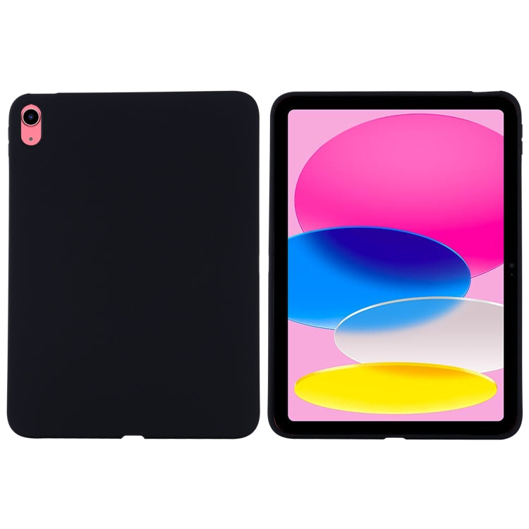 Solid Color Liquid Silicone Dropproof Full Coverage Tablet Case, For iPad 10th Gen 10.9 2022