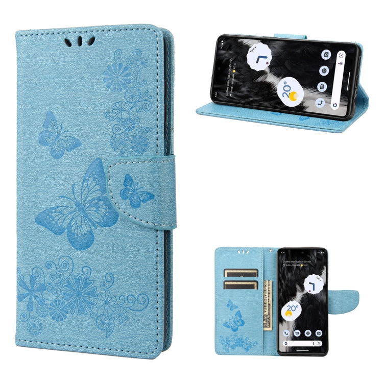 Butterfly Embossed Horizontal Flip Leather Phone Case