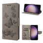 Butterfly Embossed Horizontal Flip Leather Phone Case, For Google Pixel 7a, For Samsung Galaxy S23 5G, For Samsung Galaxy S23+ 5G