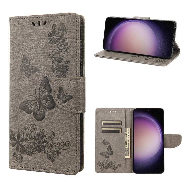 Butterfly Embossed Horizontal Flip Leather Phone Case