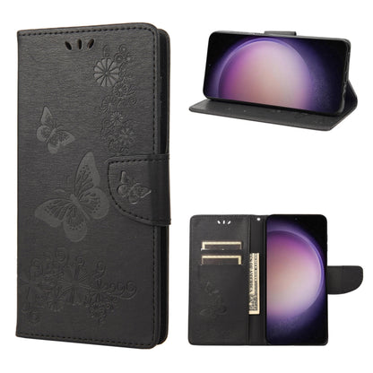 Butterfly Embossed Horizontal Flip Leather Phone Case, For Google Pixel 7a, For Samsung Galaxy S23 5G, For Samsung Galaxy S23+ 5G