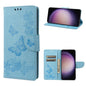 Butterfly Embossed Horizontal Flip Leather Phone Case