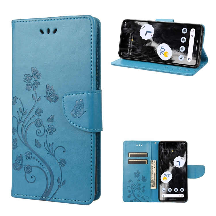 Butterfly Flower Pattern Flip Leather Phone Case, For Google Pixel 7a, For Samsung Galaxy S23 5G, For Samsung Galaxy S23+ 5G