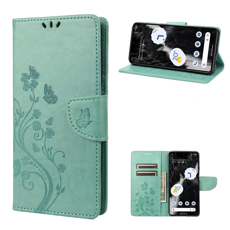 Butterfly Flower Pattern Flip Leather Phone Case, For Google Pixel 7a, For Samsung Galaxy S23 5G, For Samsung Galaxy S23+ 5G
