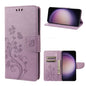 Butterfly Flower Pattern Flip Leather Phone Case, For Google Pixel 7a, For Samsung Galaxy S23 5G, For Samsung Galaxy S23+ 5G