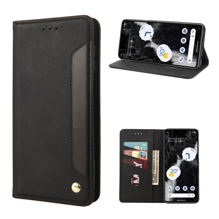 Skin Feel Splicing Leather Phone Case, For Google Pixel 7a, For Samsung Galaxy S23 5G, For Samsung Galaxy S23+ 5G, For Samsung Galaxy S23 Ultra 5G