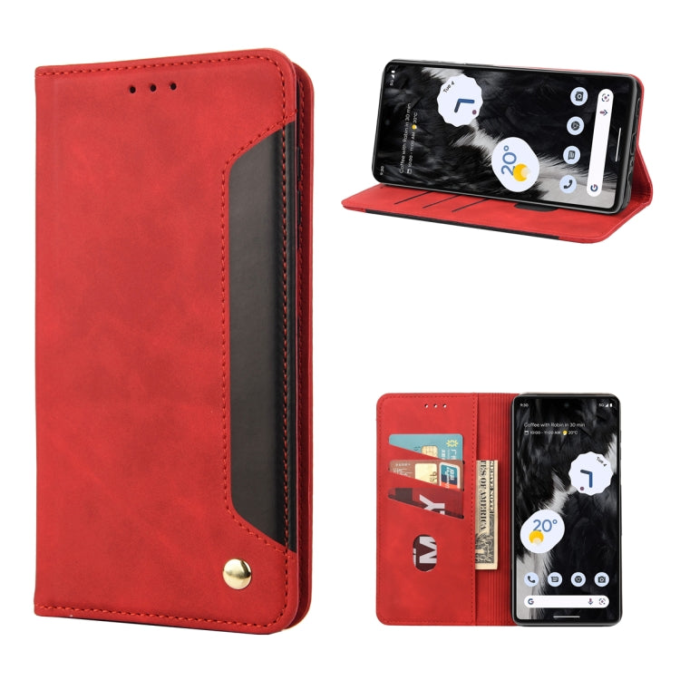Skin Feel Splicing Leather Phone Case, For Google Pixel 7a, For Samsung Galaxy S23 5G, For Samsung Galaxy S23+ 5G, For Samsung Galaxy S23 Ultra 5G