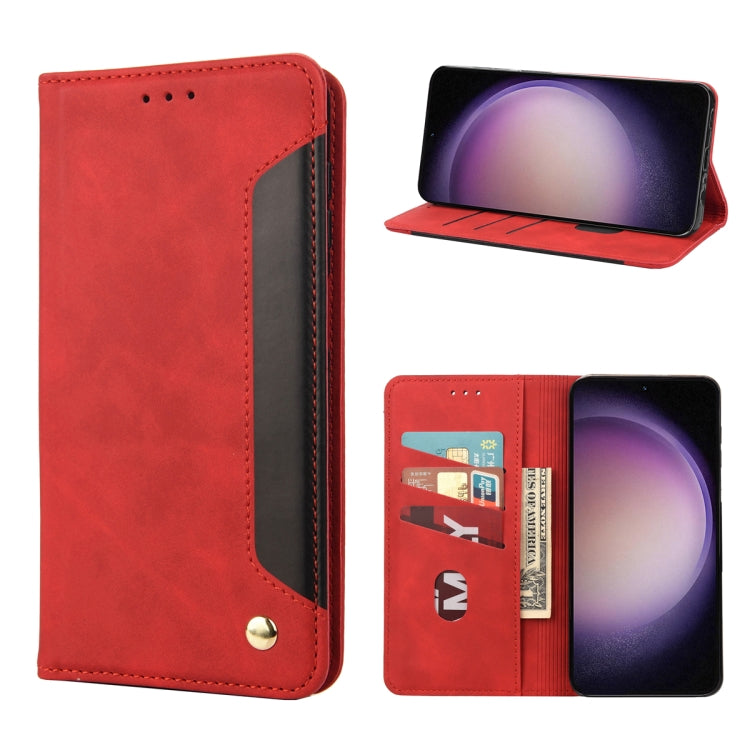 Skin Feel Splicing Leather Phone Case, For Google Pixel 7a, For Samsung Galaxy S23 5G, For Samsung Galaxy S23+ 5G, For Samsung Galaxy S23 Ultra 5G