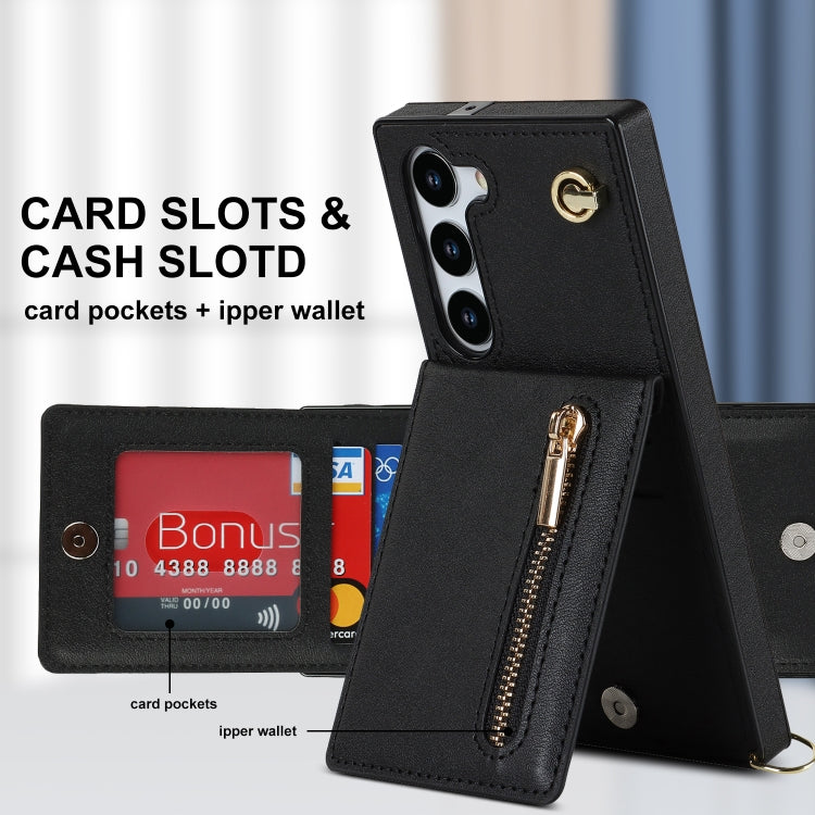 Cross-body Zipper Square TPU+PU Back Cover Case, For Samsung Galaxy S23 5G, For Samsung Galaxy S23+ 5G, For Samsung Galaxy S23 Ultra 5G