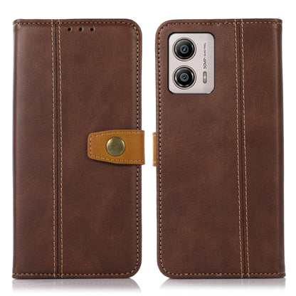 Stitching Thread Calf Texture Leather Phone Case