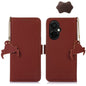 Genuine Leather Magnetic RFID Leather Phone Case, For OnePlus 11, For OnePlus Nord CE 3 Lite, For Motorola Moto E13, For Motorola Moto G53 5G