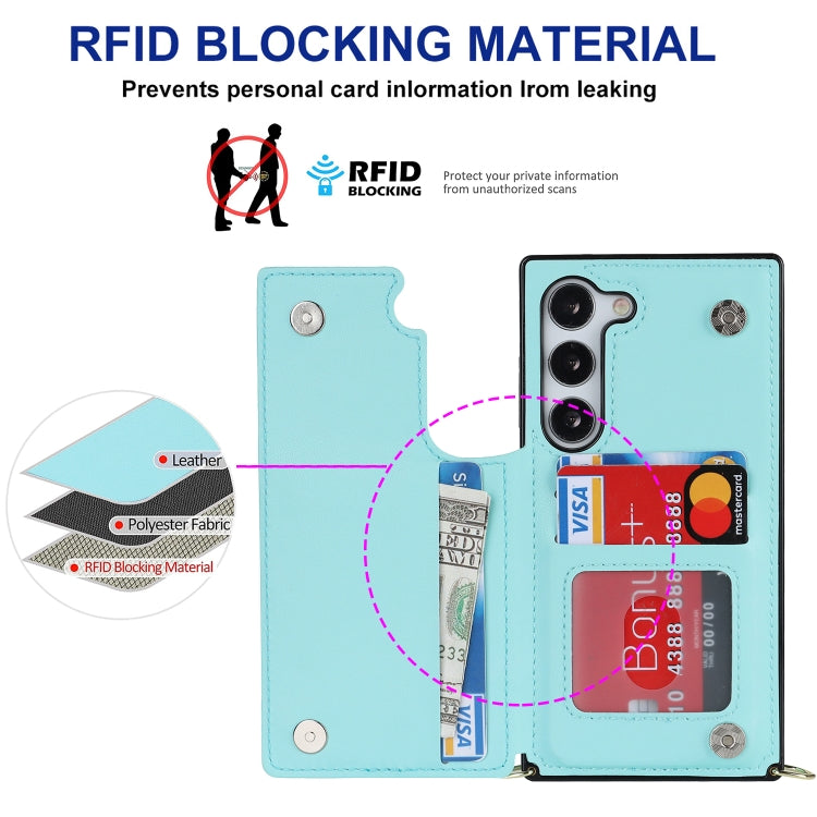 Cross-body Zipper Square Phone Case, For Samsung Galaxy S23 5G, For Samsung Galaxy S23+ 5G, For Samsung Galaxy S23 Ultra 5G