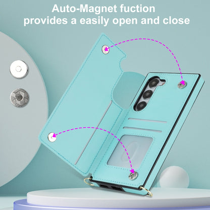 Cross-body Zipper Square Phone Case, For Samsung Galaxy S23 5G, For Samsung Galaxy S23+ 5G, For Samsung Galaxy S23 Ultra 5G