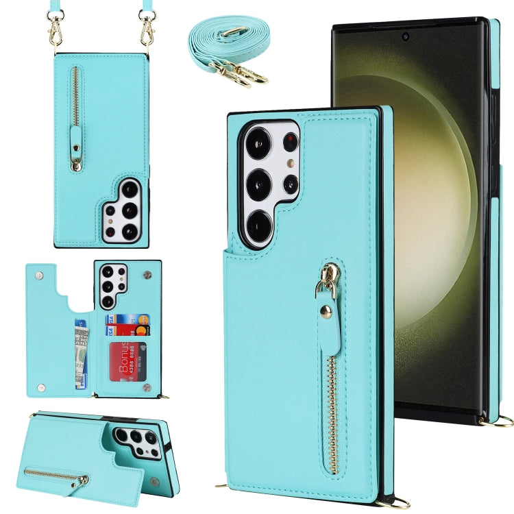 Cross-body Zipper Square Phone Case