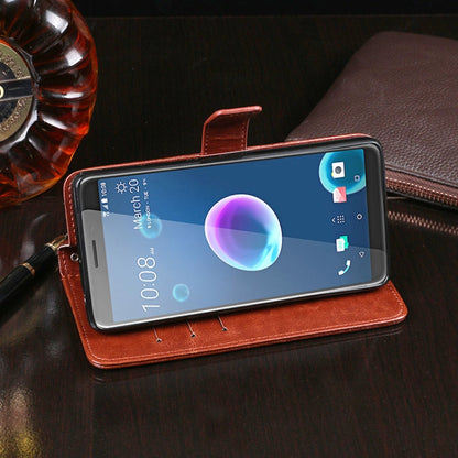 idewei Crazy Horse Texture Horizontal Flip Leather Case with Holder & Card Slots & Wallet, Series 2