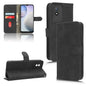 Skin Feel Magnetic Flip Leather Phone Case