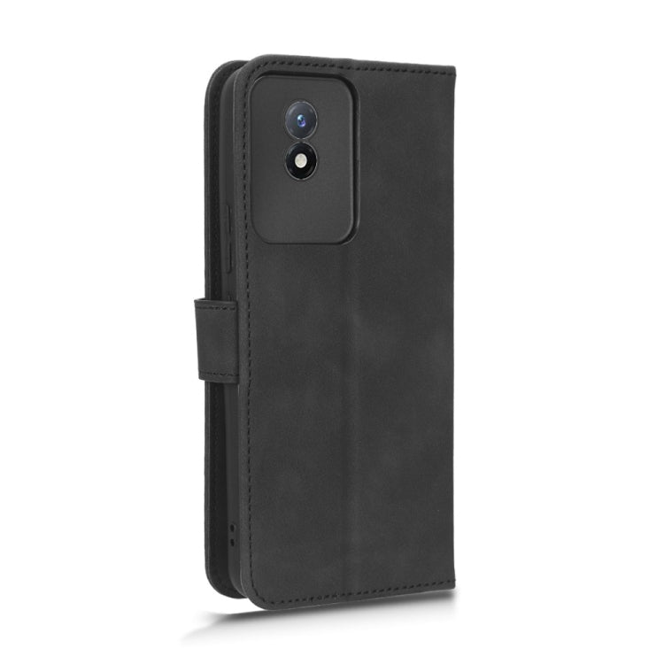 Skin Feel Magnetic Flip Leather Phone Case