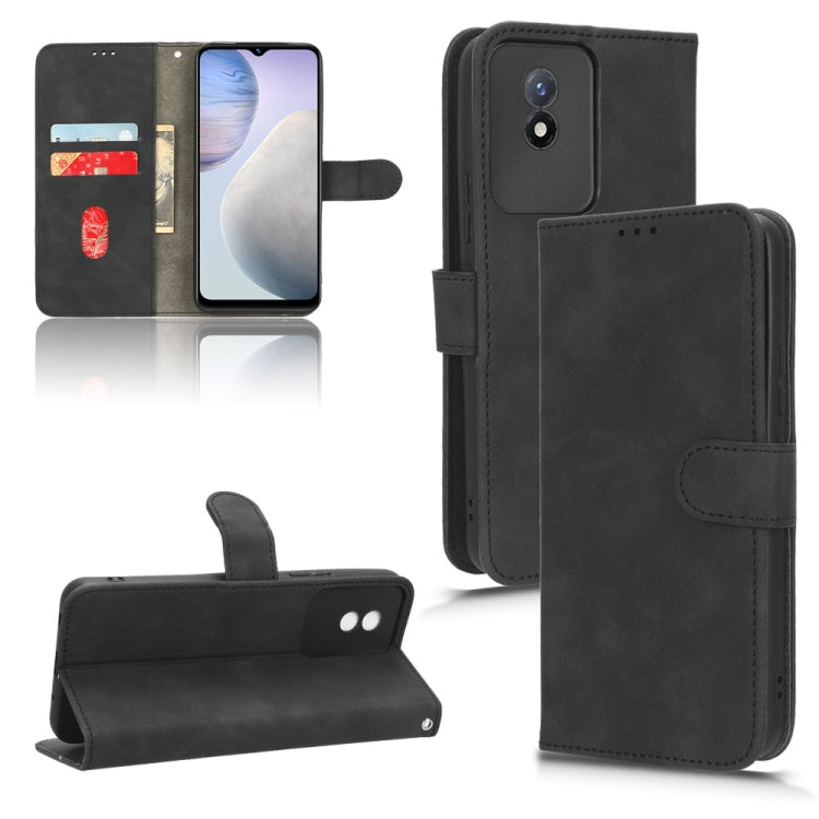 Skin Feel Magnetic Flip Leather Phone Case, For vivo Y02 4G, For Honor 80 GT, For Motorola Moto X40, For Xiaomi Redmi K60E 5G