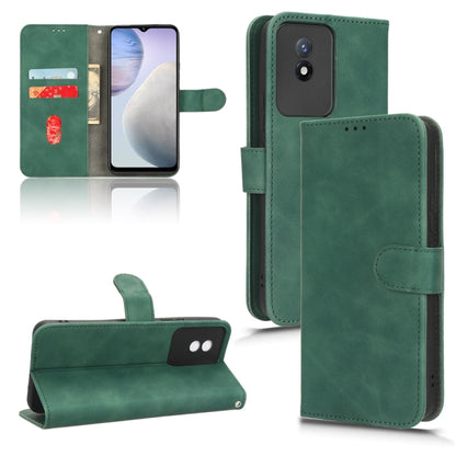 Skin Feel Magnetic Flip Leather Phone Case