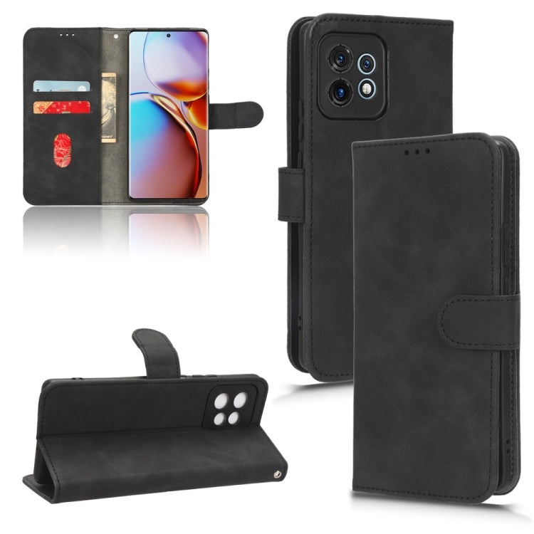 Skin Feel Magnetic Flip Leather Phone Case