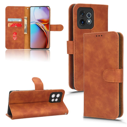 Skin Feel Magnetic Flip Leather Phone Case