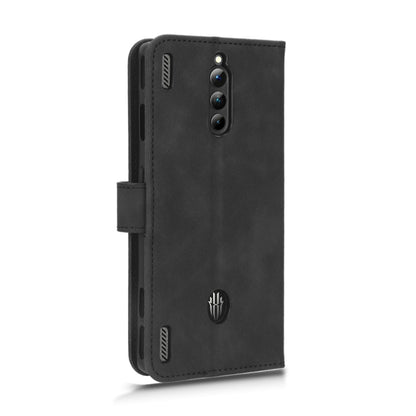 Skin Feel Magnetic Flip Leather Phone Case, For ZTE nubia Red Magic 8 Pro 5G