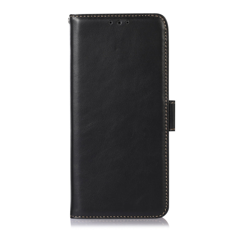 Crazy Horse Top Layer Cowhide RFID Leather Phone Case