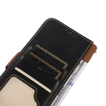 Crazy Horse Top Layer Cowhide RFID Leather Phone Case