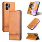 AZNS Magnetic Calf Texture Flip Leather Phone Case