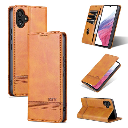 AZNS Magnetic Calf Texture Flip Leather Phone Case