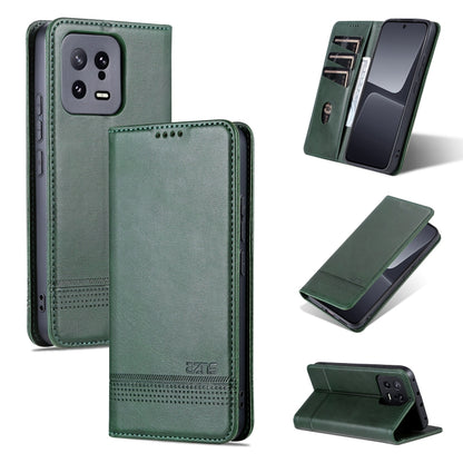 AZNS Magnetic Calf Texture Flip Leather Phone Case