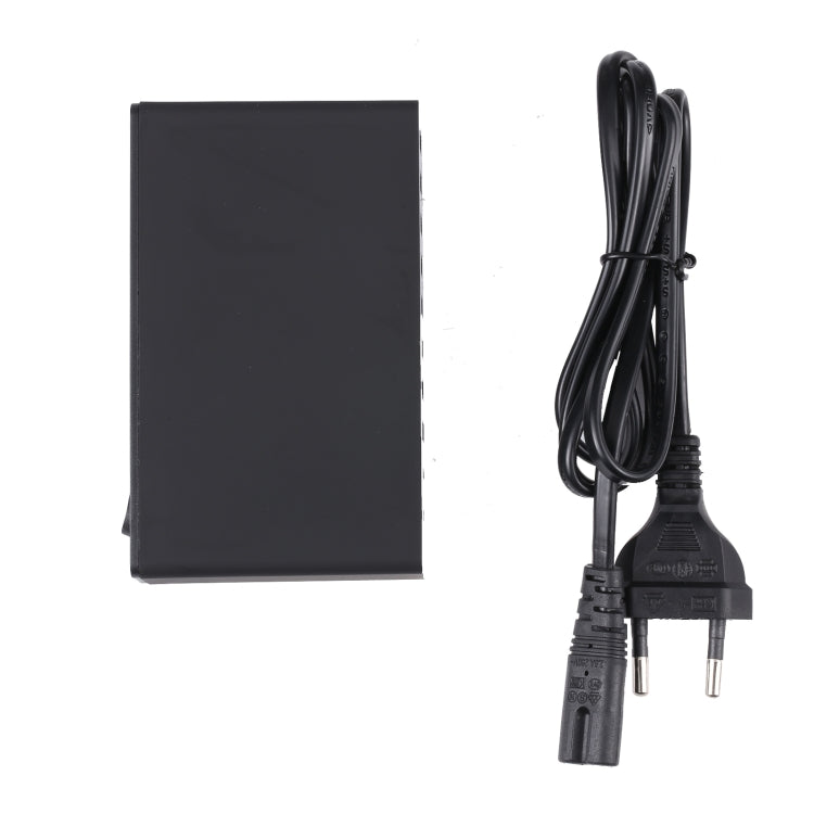 10 in 1 65W QC3.0 USB Smart Fast Charger, US Plug, UK Plug, AU Plug