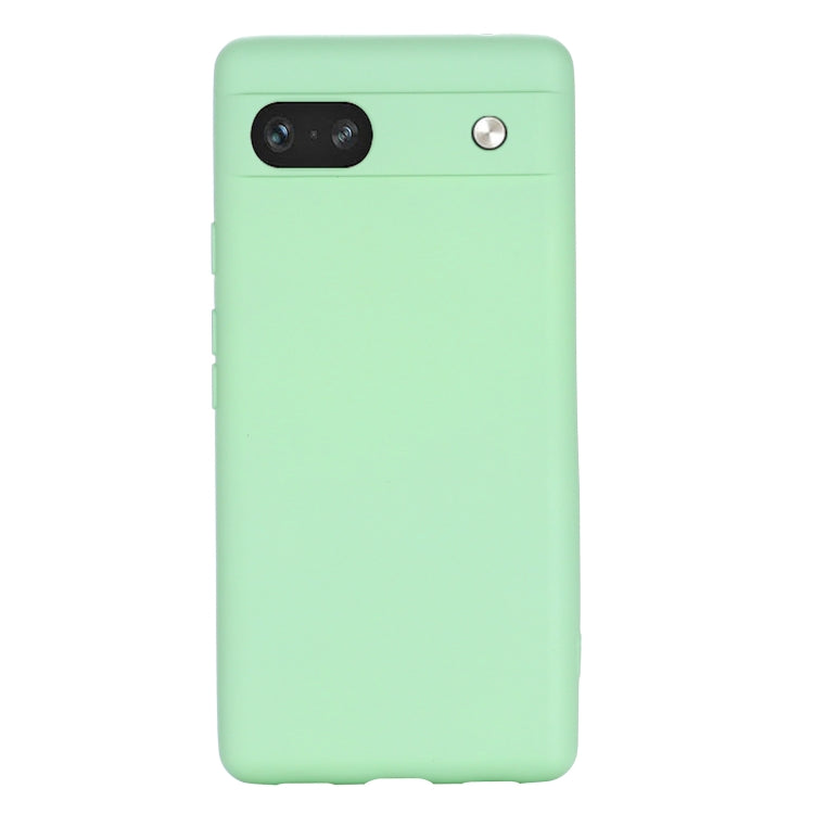 Pure Color Liquid Silicone Shockproof Phone Case, For Google Pixel 7a