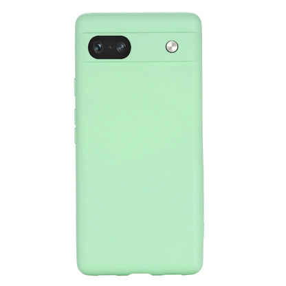Pure Color Liquid Silicone Shockproof Phone Case, For Google Pixel 7a