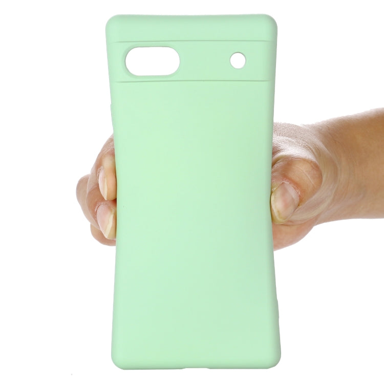 Pure Color Liquid Silicone Shockproof Phone Case