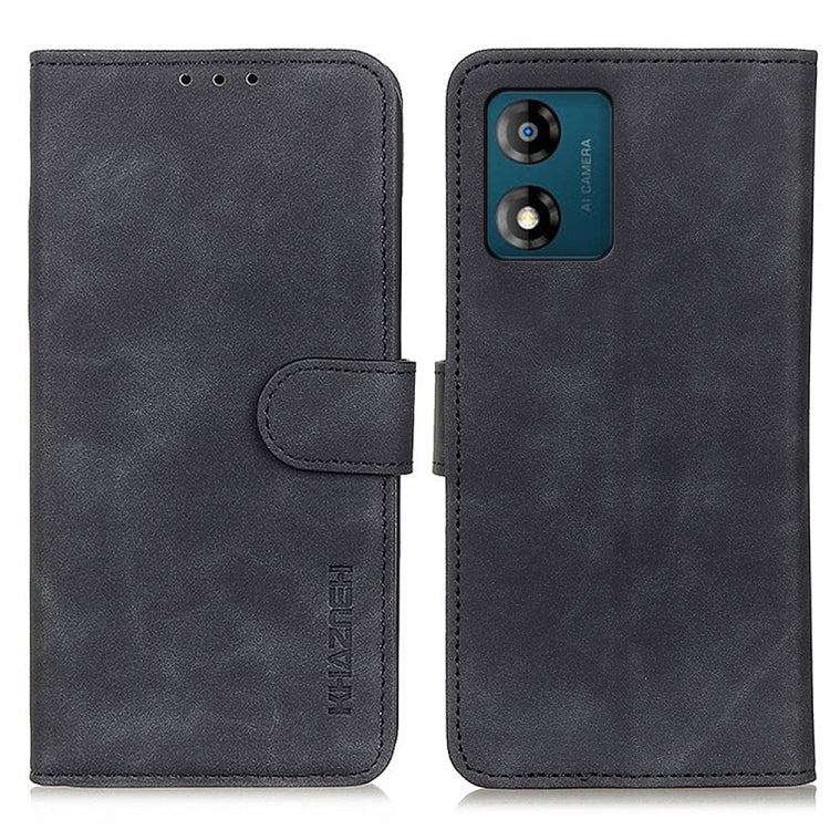 KHAZNEH Retro Texture Flip Leather Phone Case